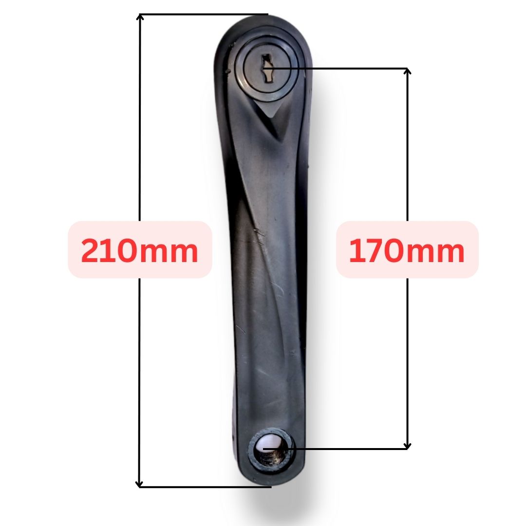 Bicycle Chainwheel Crankset 3-Speed (24T 34T 42T Teeth)