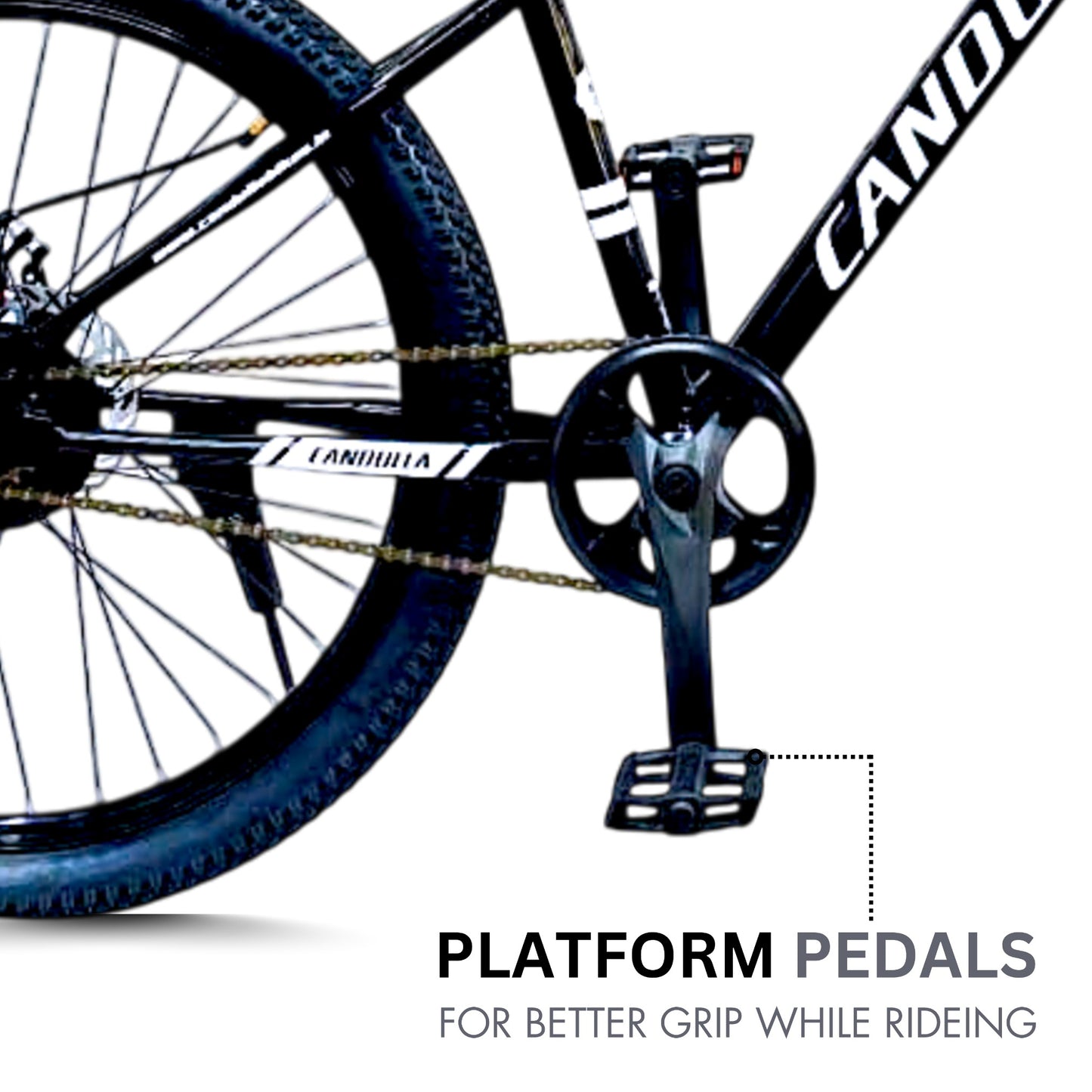 BLACK HAWK Single Speed MTB Mountain Bike 26"