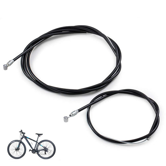 Bicycle friction free Brake Wire Front Rear Inner-Outer Set for Disc & V Brakes