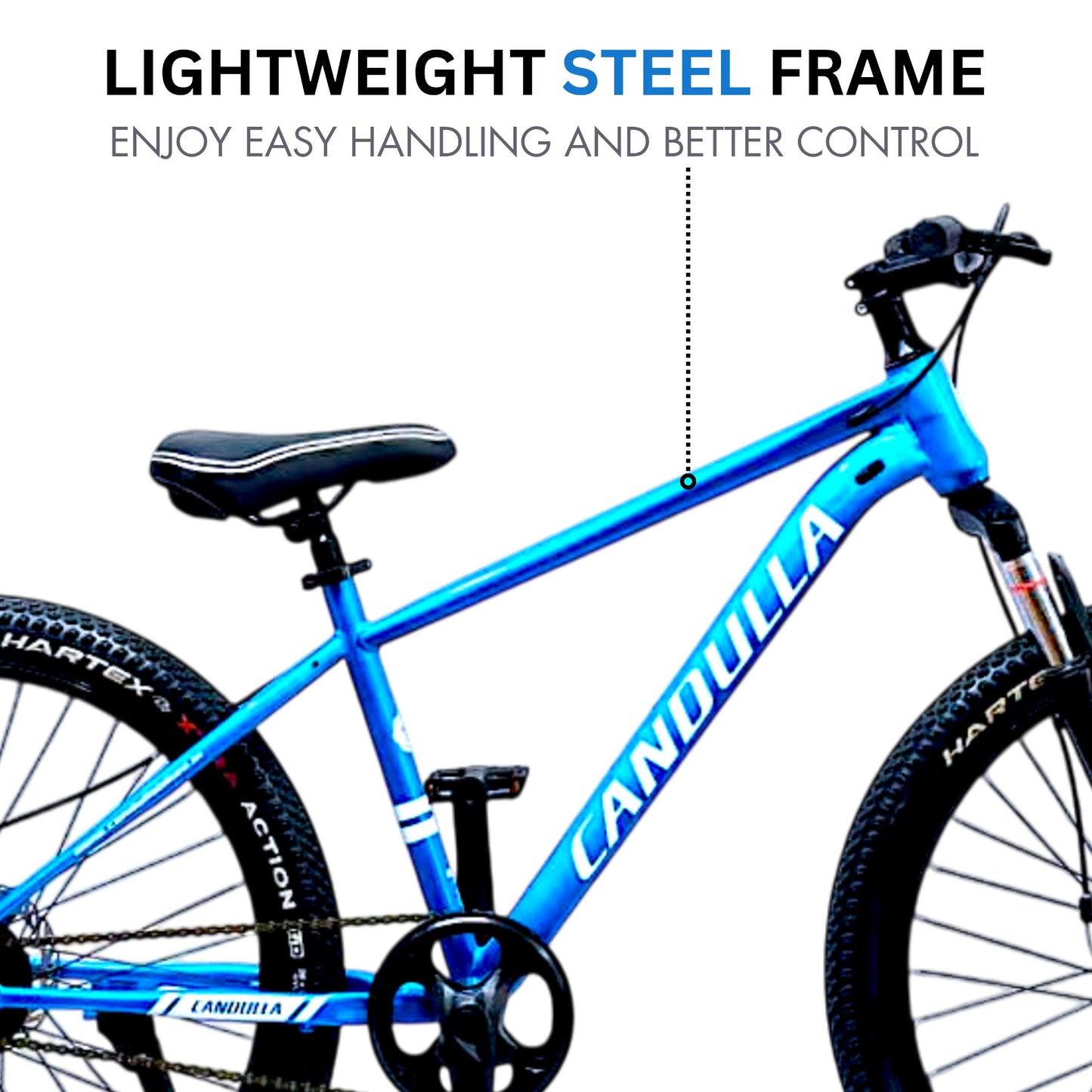 GLACIER Single Speed MTB Mountain Bike 26"