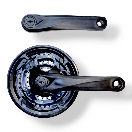 Bicycle Chainwheel Crankset 3-Speed (24T 34T 42T Teeth)