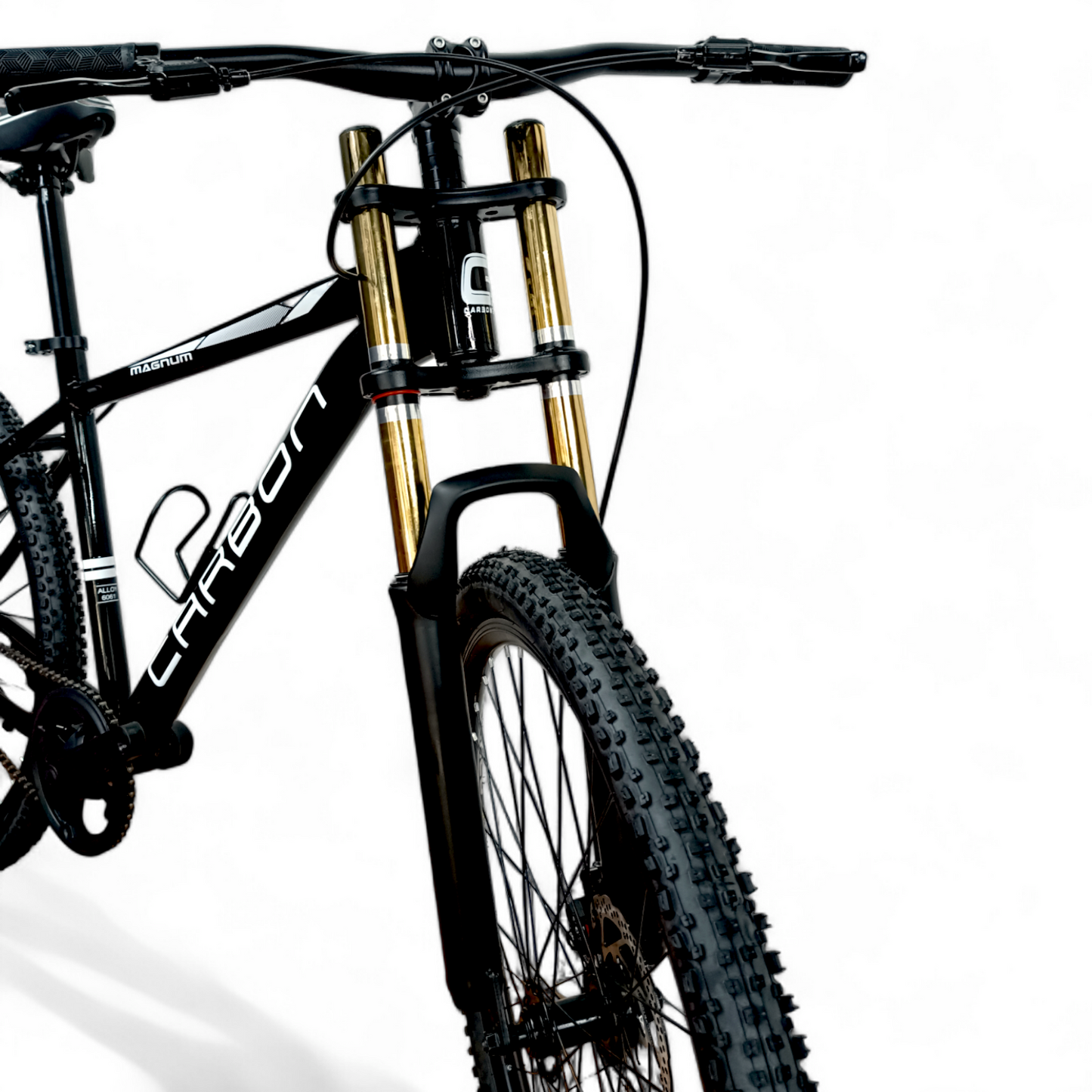 DOUBLE CROWN SUSPENSION FORK 29″ & 27.5" GOLDEN INNER THREADLESS 28.6X38X210MM