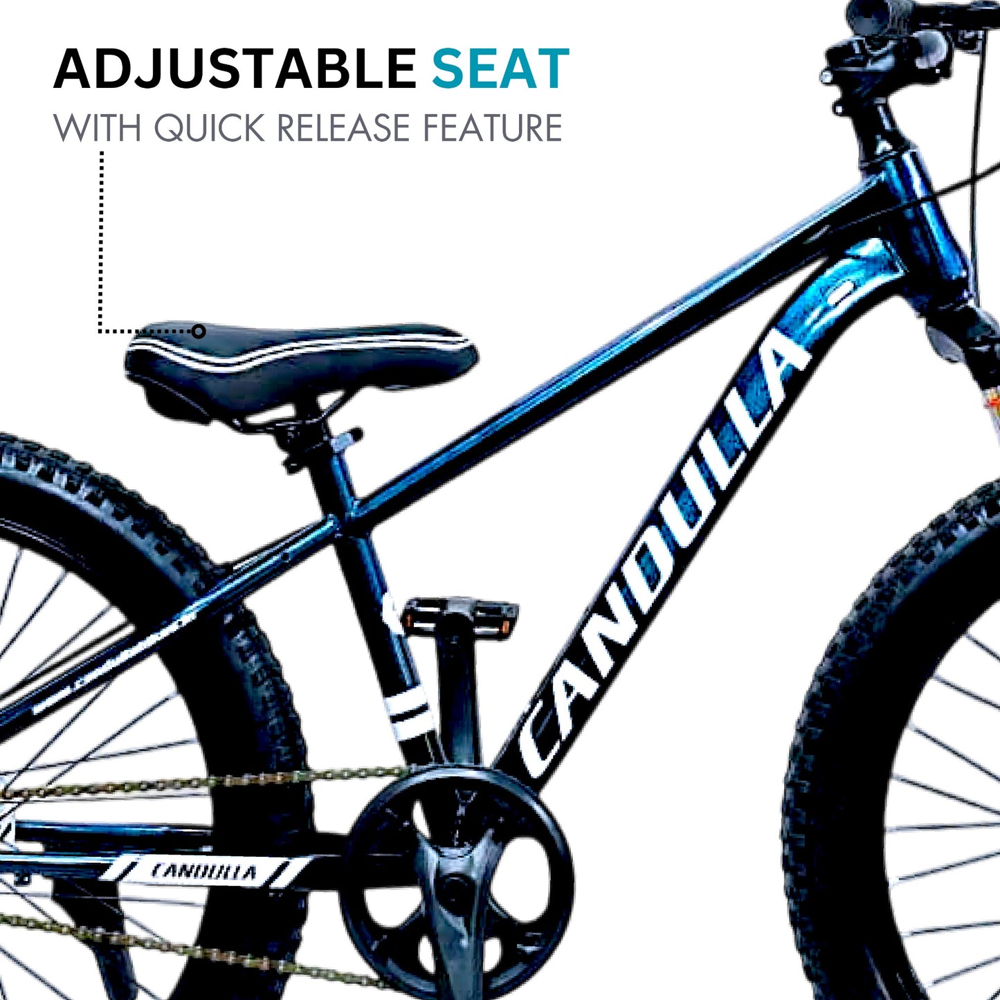 QUANTUM G1 Single Speed MTB Mountain Bike 24"