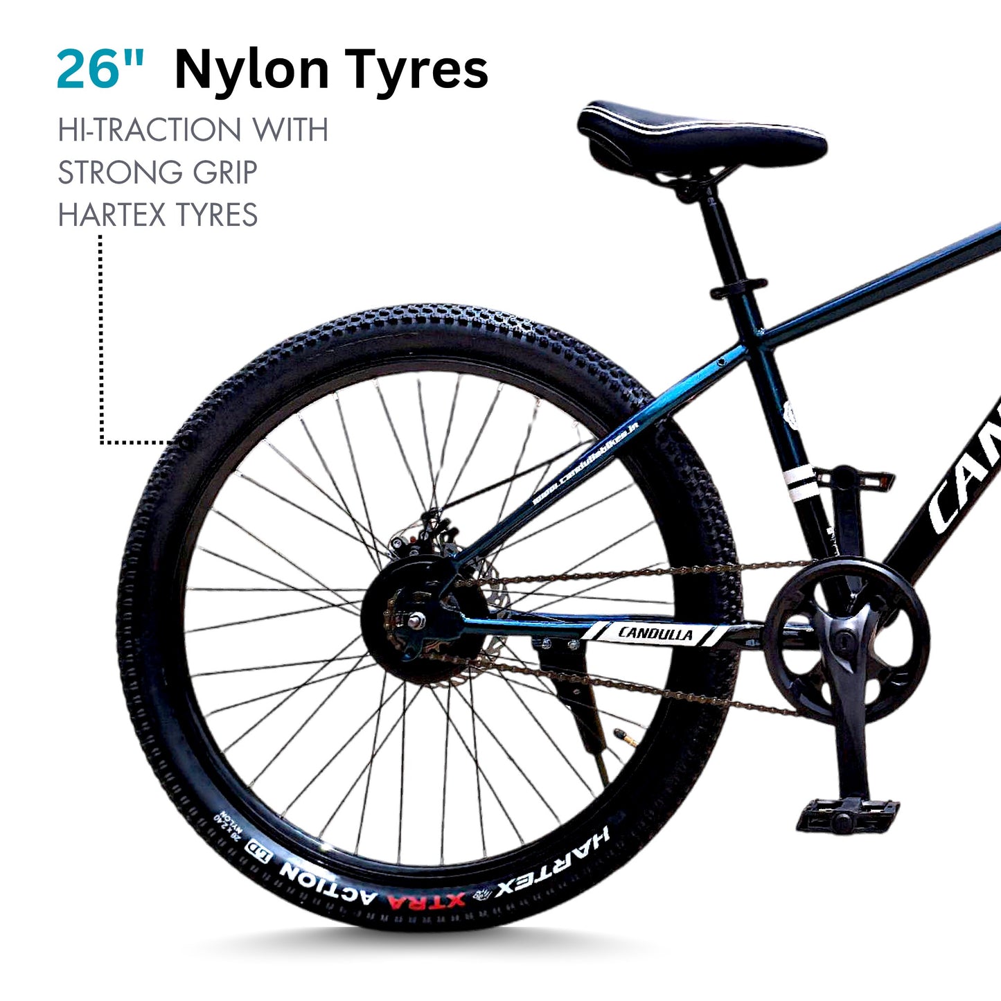 QUANTUM G1 Single Speed MTB Mountain Bike 26"