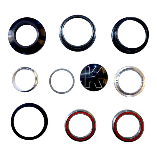 Bicycle Head Set Fork Fitting sealed Bearing Type Aluminum Alloy 44 mm