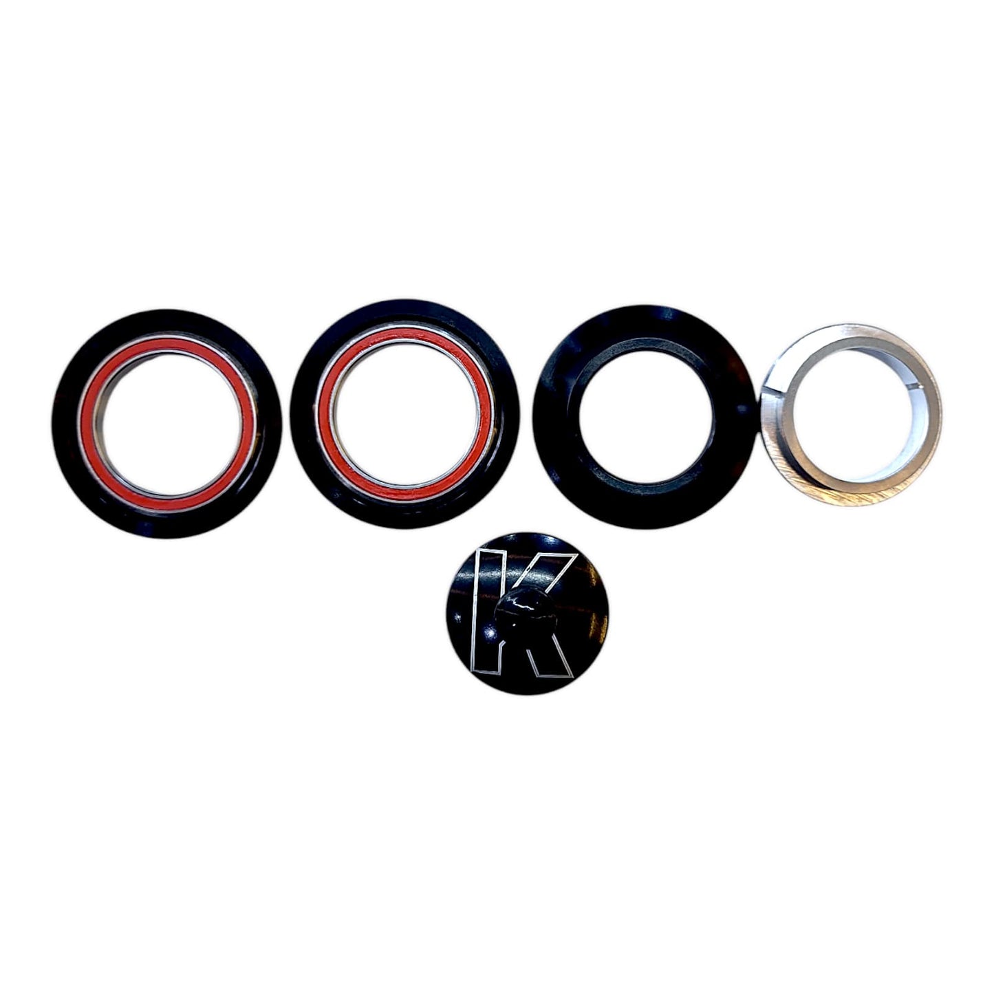 Bicycle Head Set Fork Fitting sealed Bearing Type Aluminum Alloy 44 mm