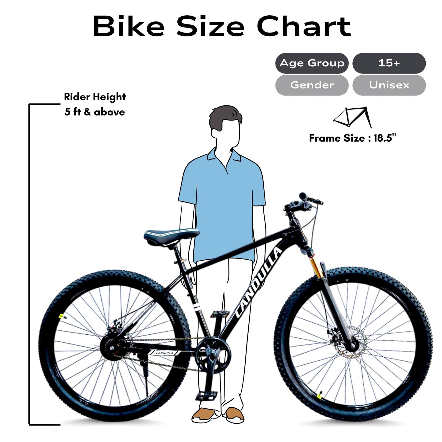 ALLOY 6061 BLACK HAWK Single Speed MTB Mountain Bike 29"