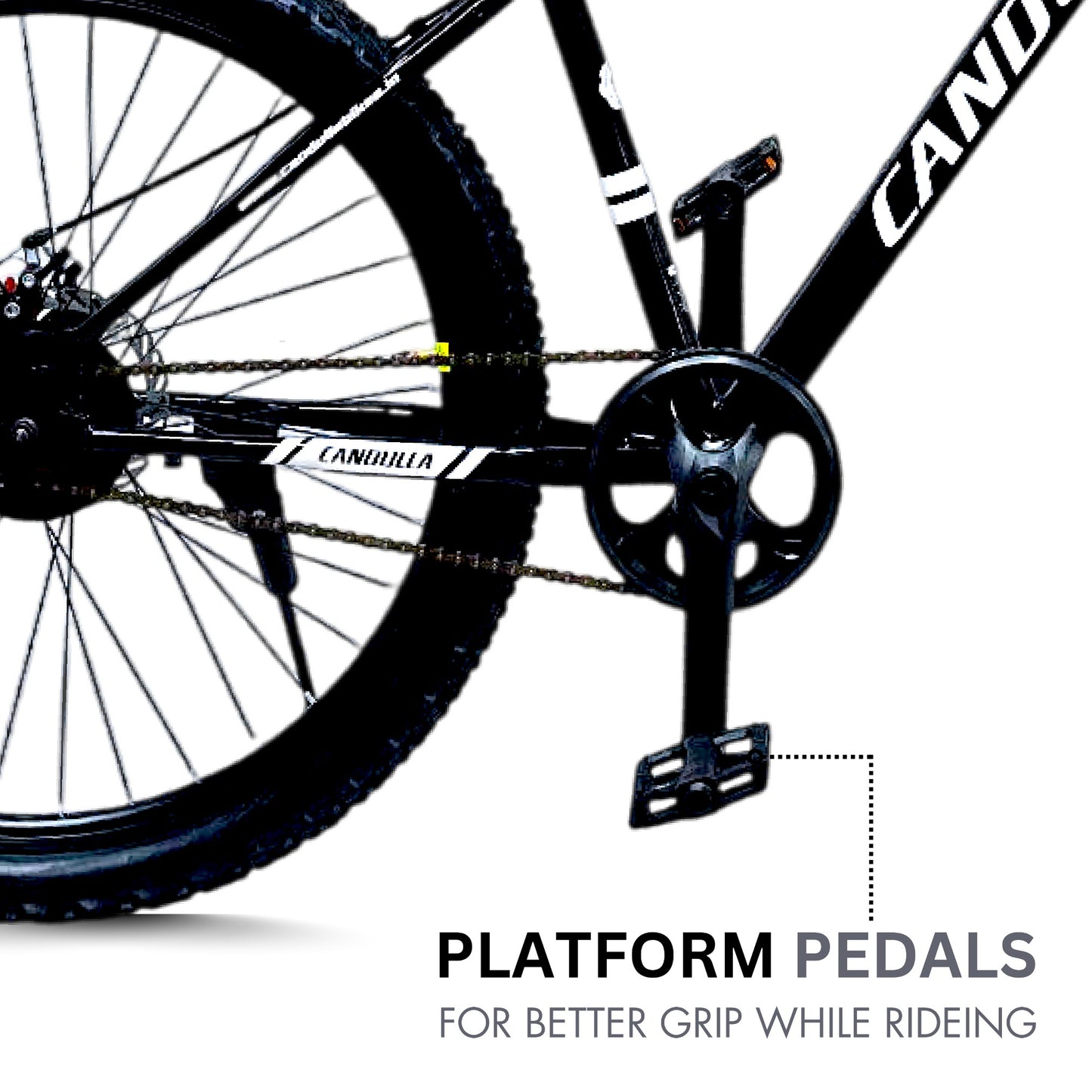 BLACK HAWK Single Speed MTB Mountain Bike 27.5"