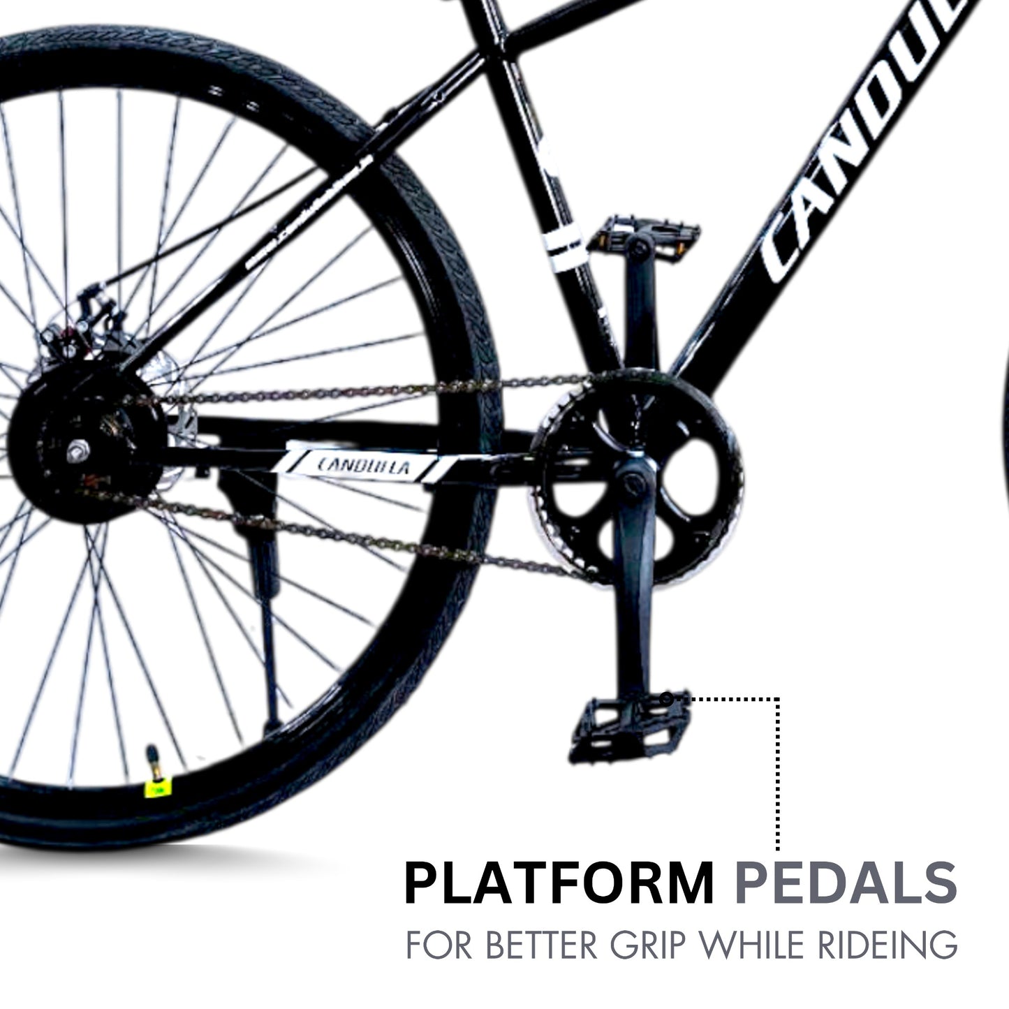 BLACK HAWK 700X35C Hybrid Bike | Double Disc | Suspension Fork | Lightweight 700X35C Hybrid Bike | Double Disc | Suspension Fork | Lightweight