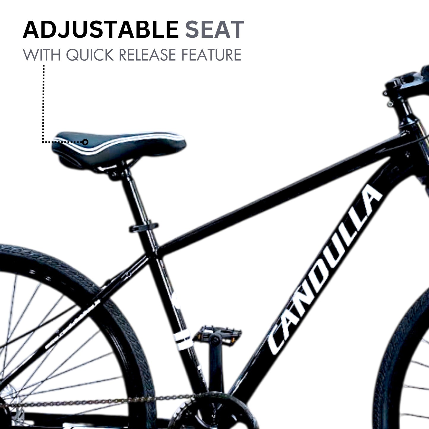 BLACK HAWK 700X35C Hybrid Bike | Double Disc | Suspension Fork | Lightweight 700X35C Hybrid Bike | Double Disc | Suspension Fork | Lightweight