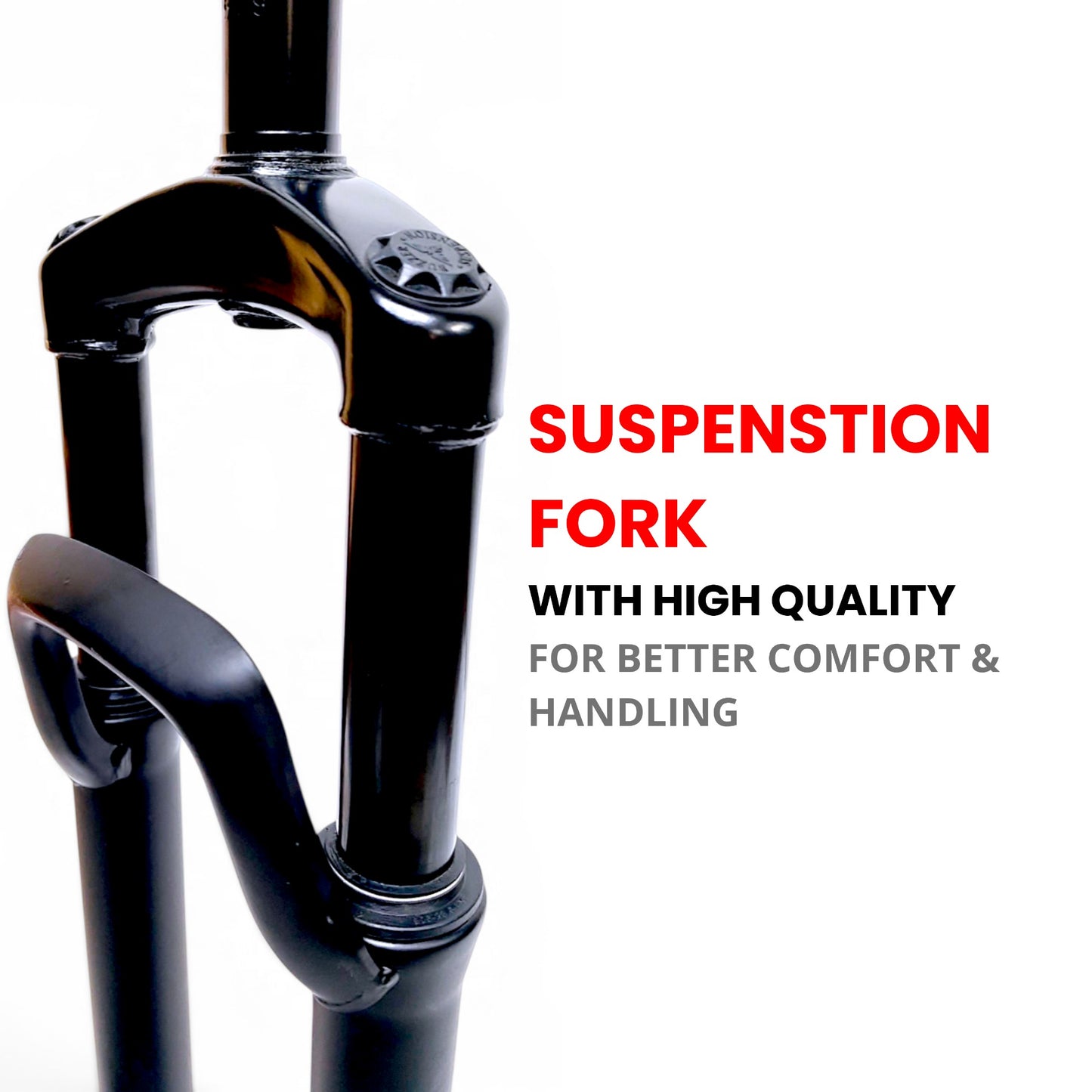 29 Inch Bicycle Suspension Fork | Heavy Duty Steel Front Suspension | MTB Cycle Fork for Mountain Bike