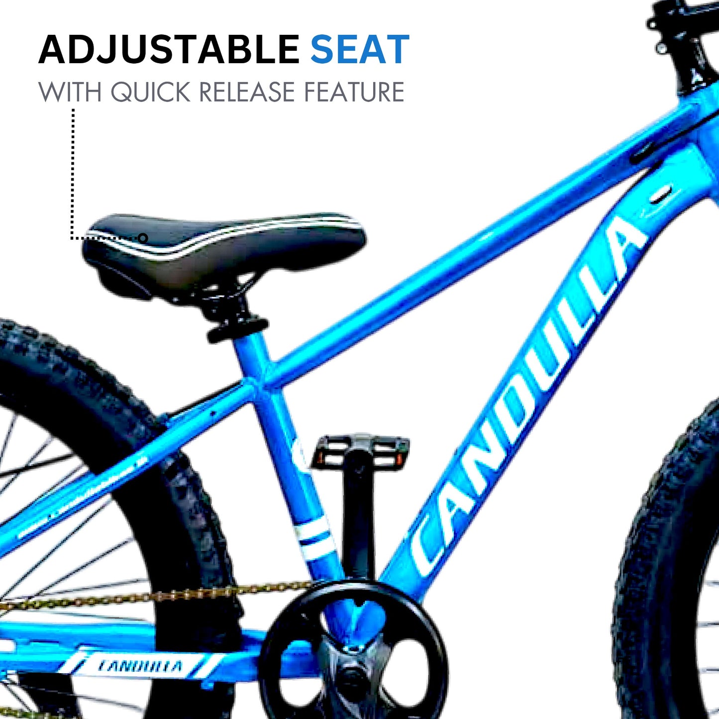 GLACIER Single Speed MTB Mountain Bike 24"