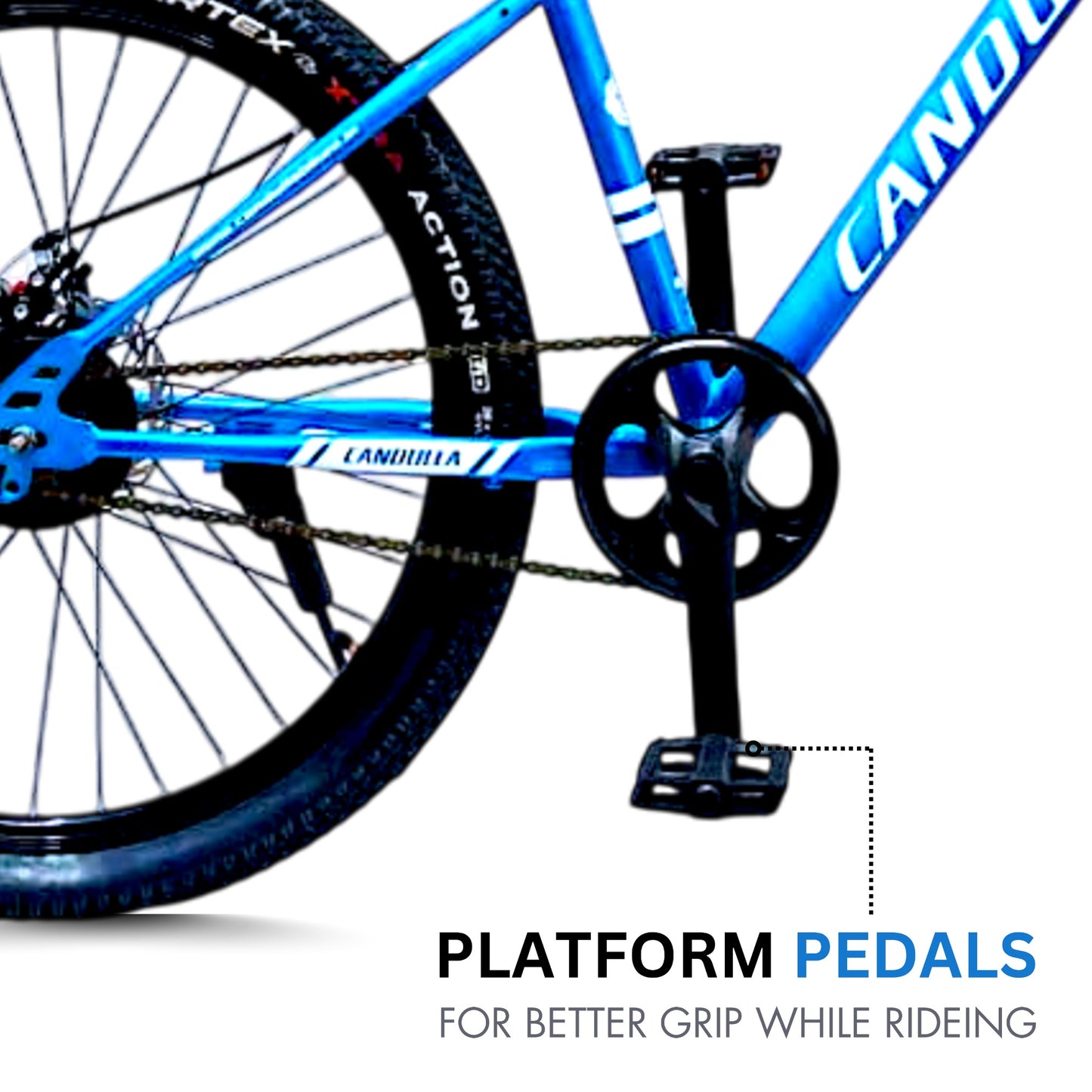 GLACIER Single Speed MTB Mountain Bike 26"