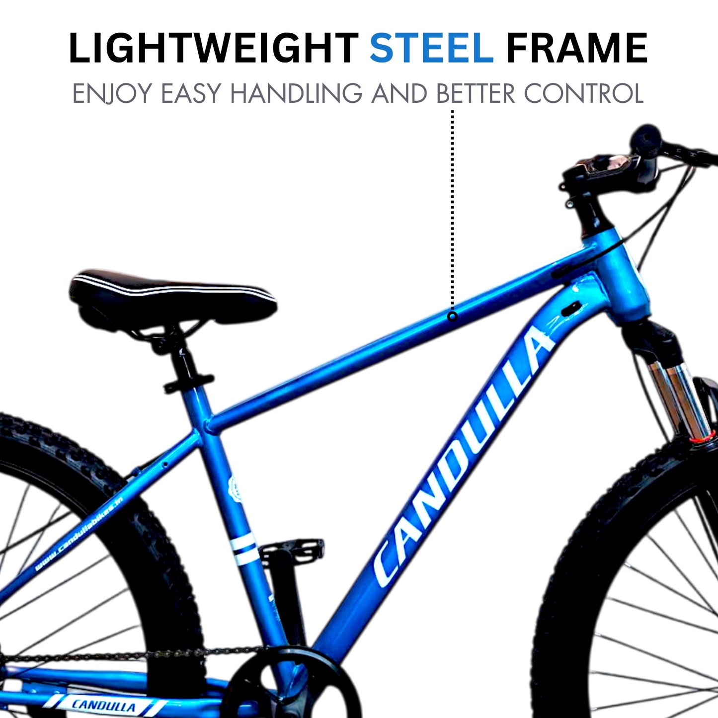 GLACIER Single Speed MTB Mountain Bike 27.5"