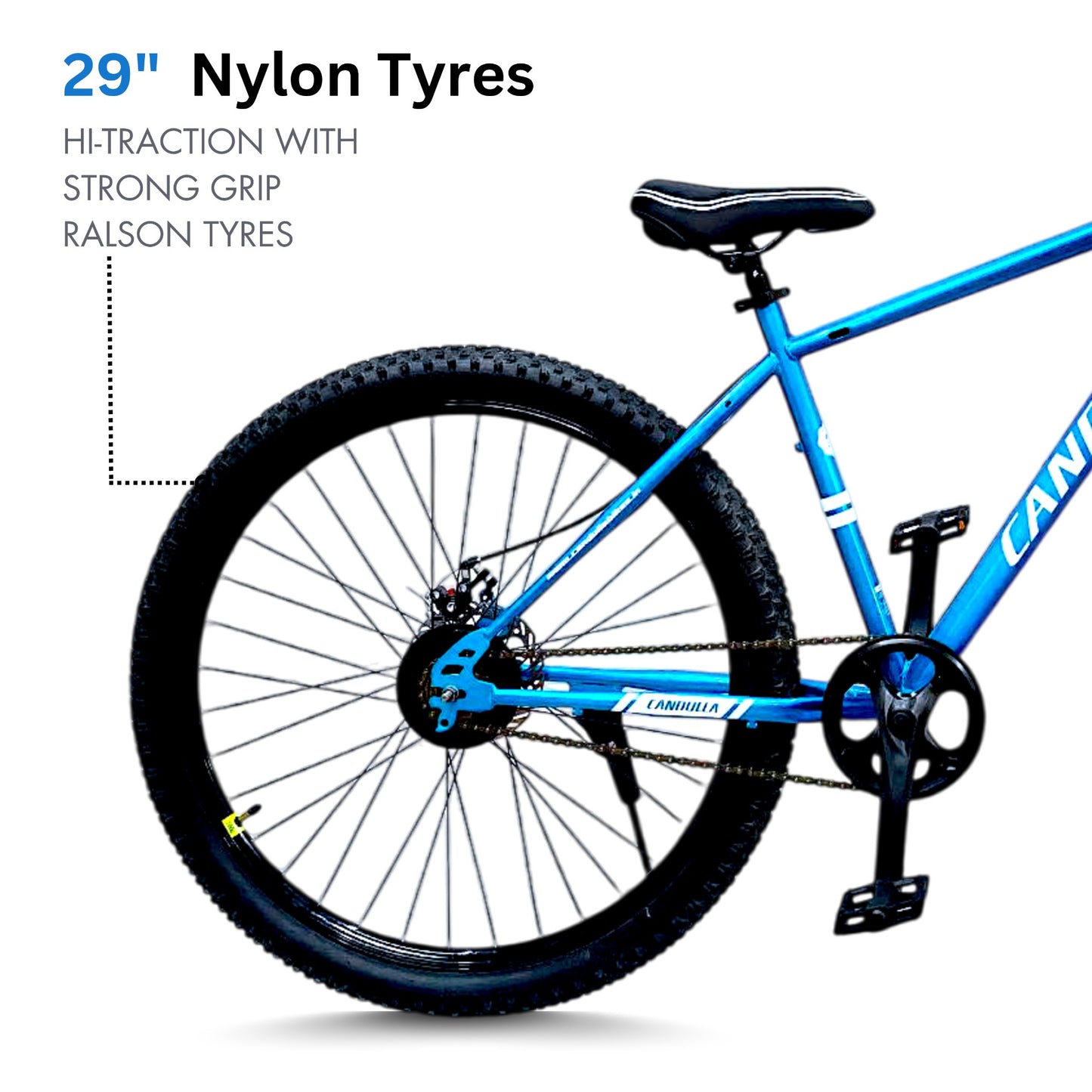 GLACIER Single Speed MTB Mountain Bike 29"