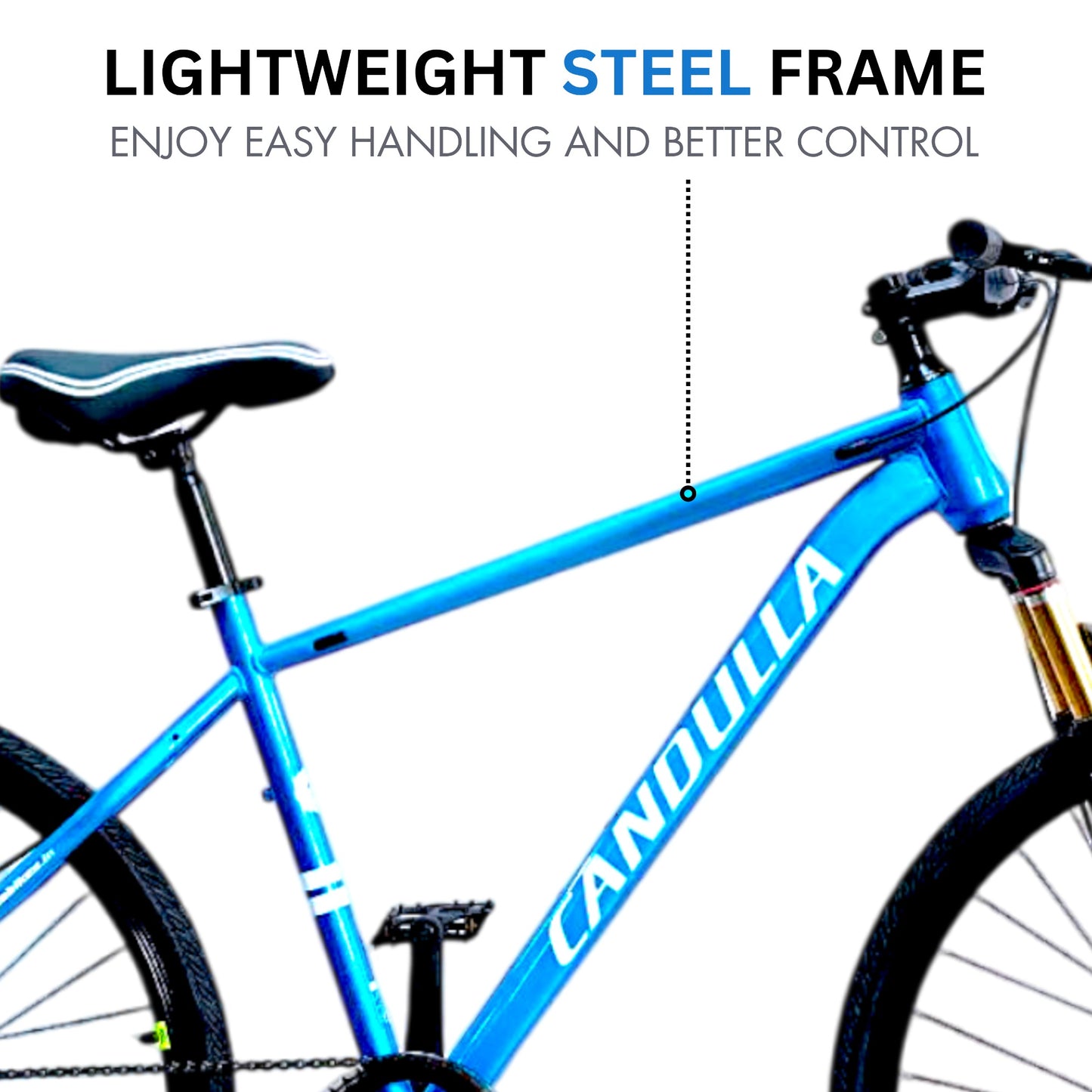 GLACIER 700X35C Hybrid Bike | Double Disc | Suspension Fork | Lightweight 700X35C Hybrid Bike | Double Disc | Suspension Fork | Lightweight