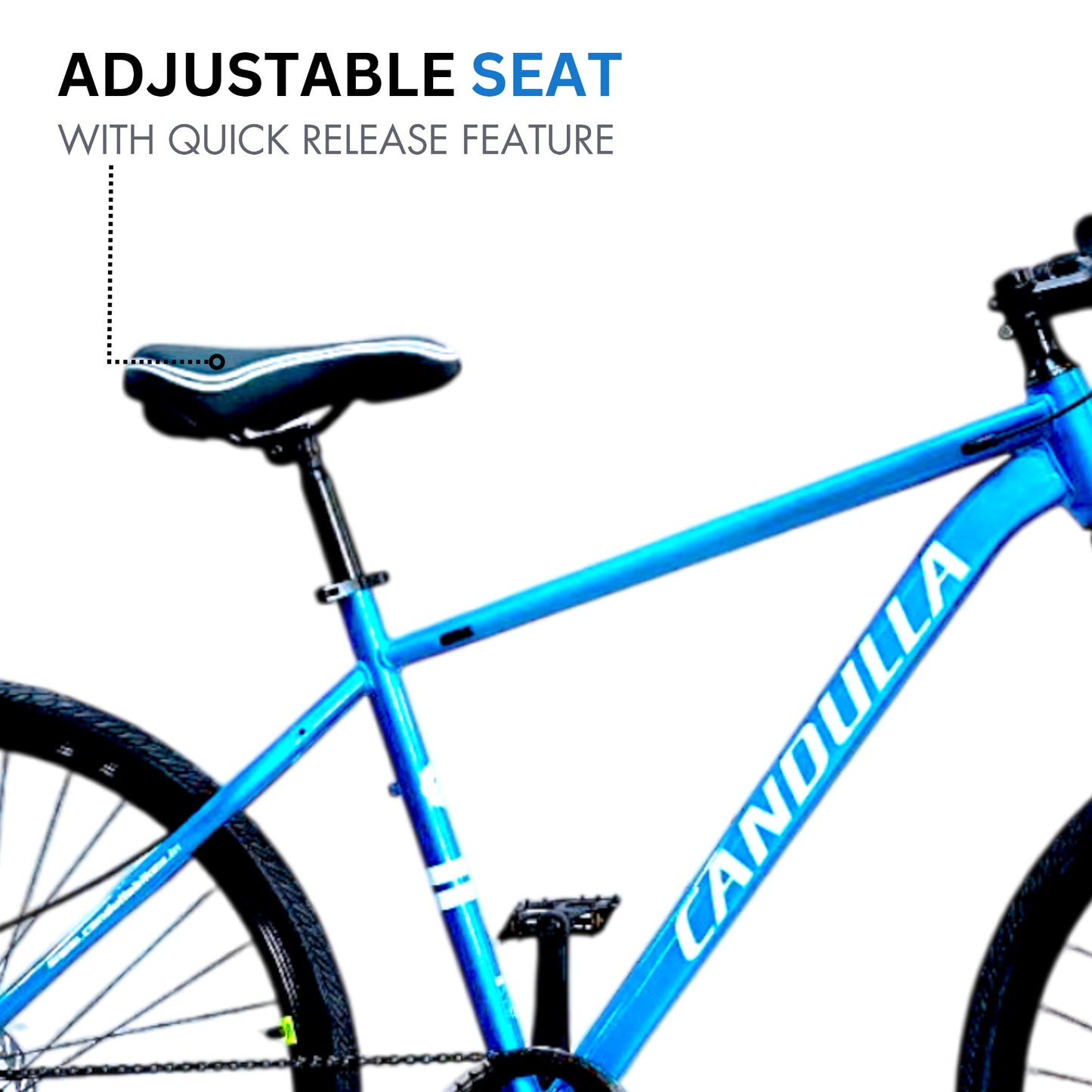 GLACIER 700X35C Hybrid Bike | Double Disc | Suspension Fork | Lightweight 700X35C Hybrid Bike | Double Disc | Suspension Fork | Lightweight