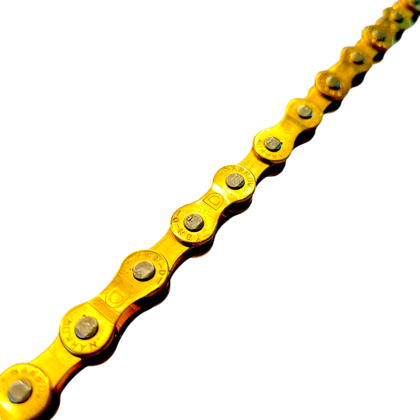 Gold Bicycle Chain 116 Links | Single Speed & Multi-Speed Cycle Chain | Heavy Duty Bicycle Chain
