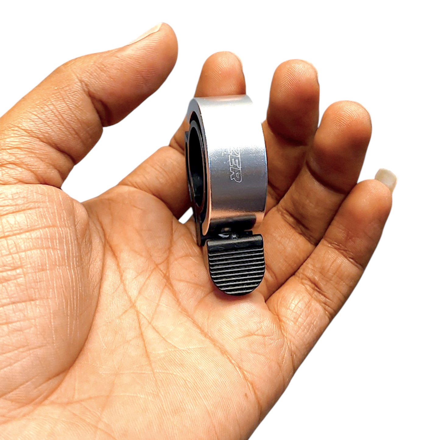 Bicycle Finger Bell | Mini Handlebar Cycle Bell | Lightweight Aluminum Bike Ring Bell