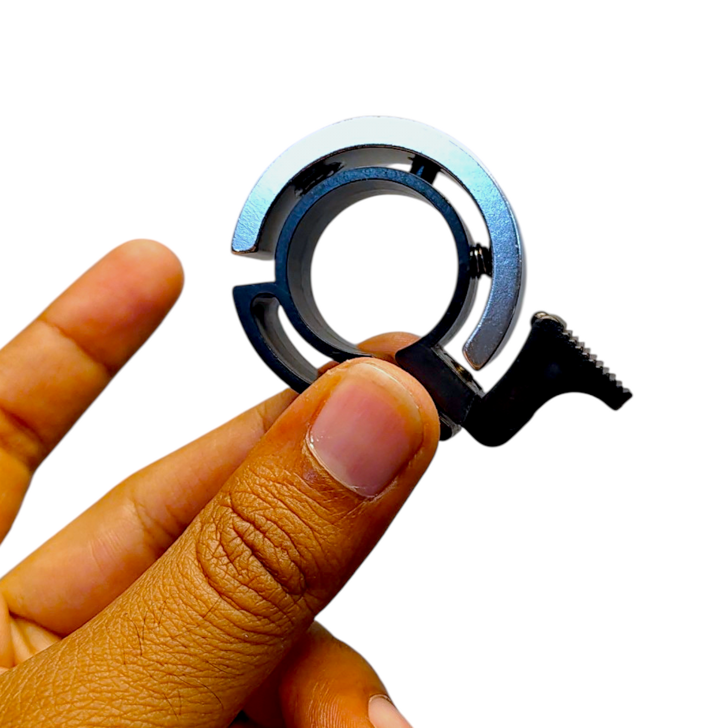 Bicycle Finger Bell | Mini Handlebar Cycle Bell | Lightweight Aluminum Bike Ring Bell