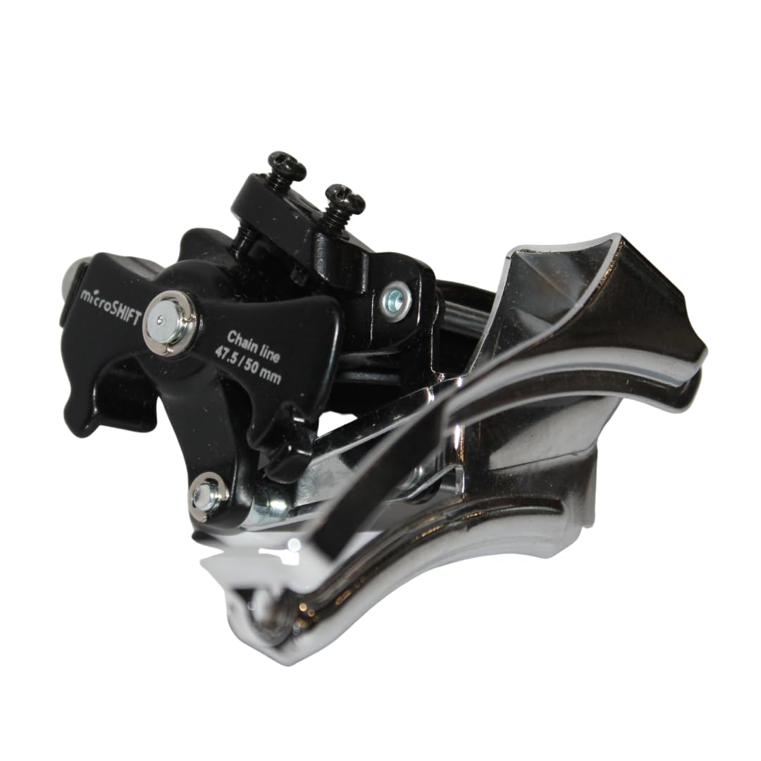 MicroSHIFT Front Derailleur | Bicycle Front Gear Machine | MTB Front Gear Shifter for Multi-Speed Cycle