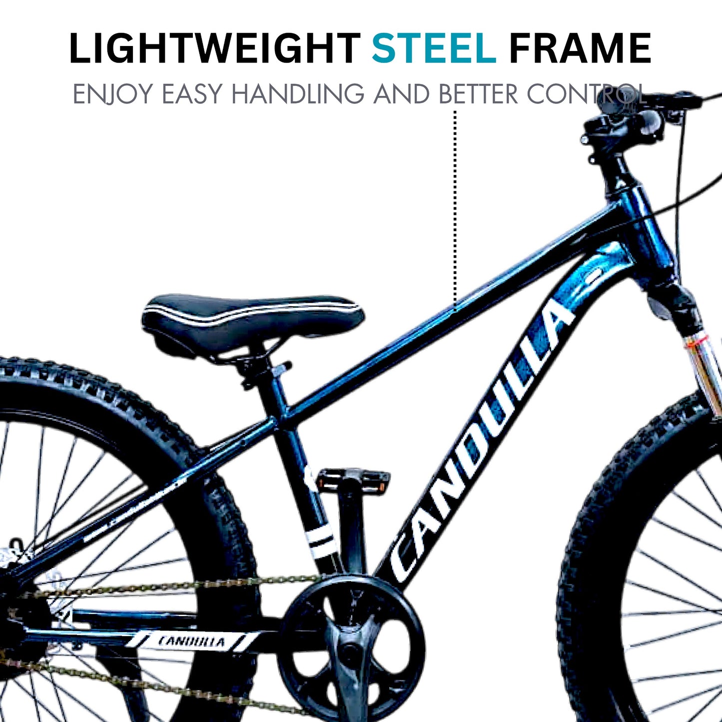 QUANTUM G1 Single Speed MTB Mountain Bike 24"