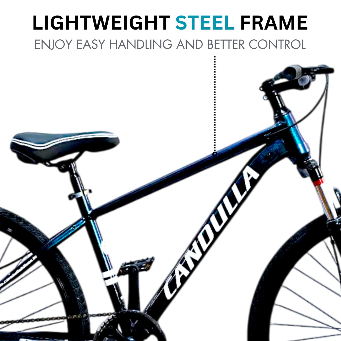 QUANTUM G1 700X35C Hybrid Bike | Double Disc | Suspension Fork | Lightweight 700X35C Hybrid Bike | Double Disc | Suspension Fork | Lightweight