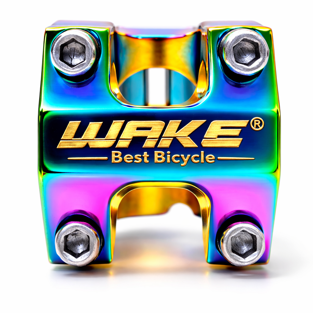 Bicycle colorful Rainbow Stem Bicycle Handlebar Stem for MTB 31.8mm