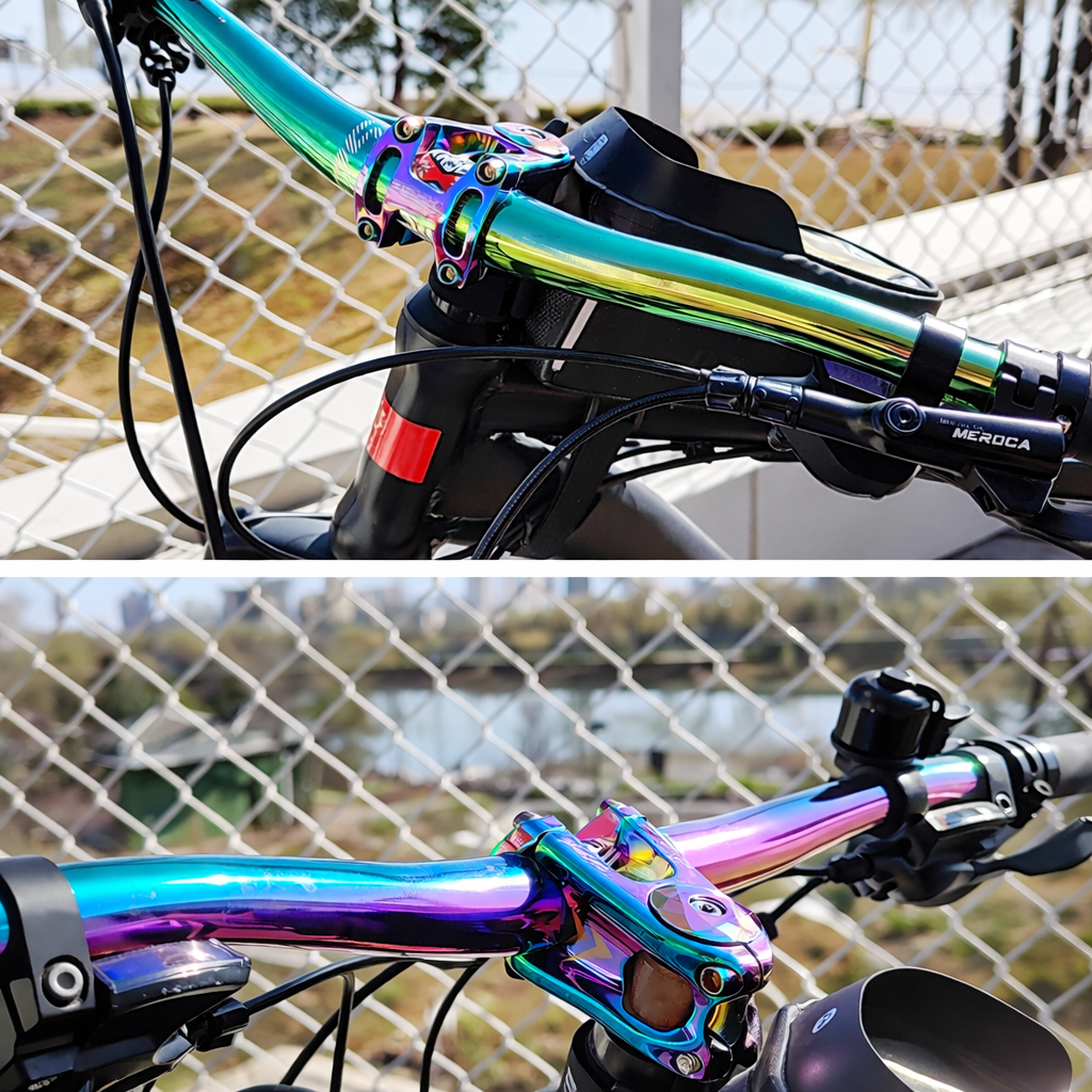 Colorful Rainbow Handlebar 31.8MM X 780MM for MTB Bicycle